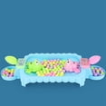 thumbnail image 5 of Dvkptbk Board Game Hungry Frogs Eating Beans Children Board Strategy Games Toy Family Competitive Interactive Stress Relief Toy Interesting Games Education, 5 of 5