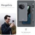 thumbnail image 7 of TUDIA MergeGrip Oneplus 11 Case (2023) Dual Layer Non-Slip Heavy Duty - Gray, 7 of 7
