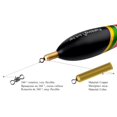 thumbnail image 3 of Flotadores llamativos de 5 uds, boya flotante de pesca impermeable, aparejos de pesca Bobber Ehuebsd Para estrenar, 3 of 6
