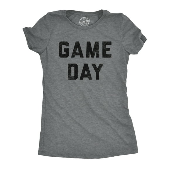 Womens Game Day T Shirt Funny Football Sunday Big Game Sports Graphic Tee Womens Graphic Tees