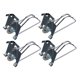 thumbnail image 5 of FENGGUIQU 4Ud Clips Organizadores De Efectivo Para Caja Registradora Acero Inoxidable Plateado, 5 of 8