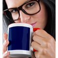 thumbnail image 2 of 3drose, Print of Blue Moon Midnight, 11oz Two-tone Red Mug, 2 of 6