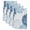 Blue, variant on Yellow Blue Sunflowers Kitchen Towels Set of 3, Boho Retro Floral Rustic Blossom Absorbent Dish Towels for Kitchen, Microfiber Hand Towel, Quick Drying Tea Towel for Cleaning Decorative Dishcloths