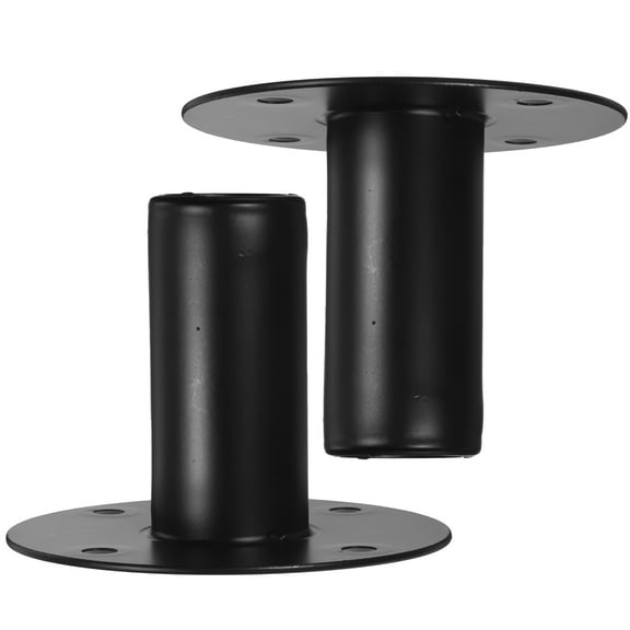 2pcs Speaker Stand Aluminum Alloy Tray Bracket Holder Support
