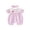 Pink-I Love Dad, variant on Newborn Baby Girl Boy Summer Clothes Infant Baby Mothers Day Fathers Day Outfits I Love Mom Dad Letter Embroidered Casual Striped Short Sleeve Bubble Romper Jumpsuit