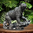 thumbnail image 4 of de Nórdicos, 2 Uds., Estatuas de Animales , tesanías, Mostrador, Estante de Oficina, mio de TV, Decoración de Tienda perfecl Escultura de estatuilla de oso, 4 of 8
