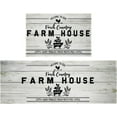 thumbnail image 1 of Farmhouse Kitchen Rugs and Mats Farmhouse Style Anti Fatigue Mats for Kitchen Floor Non Slip Kitchen Mat Farm House Waterproof Washable Rug Runner for Kitchen Laundry 17x30+17x47inch, 1 of 6
