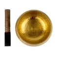 thumbnail image 3 of Tibetan Artisanal Singing Bowl Set — Meditation Sound Bowl Handcrafted in Nepal for Mindfulness and Healing — 5-6 Inches — The Bead Chest, 3 of 4