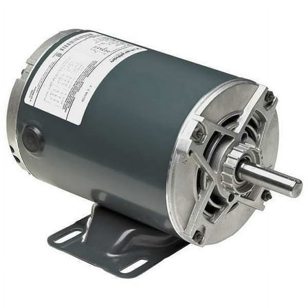 Leeson GP Motor,1/2 HP,1,725 RPM,208-230/460V 056T17DRR70021A1
