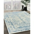 thumbnail image 2 of Ahgly Company Indoor Rectangle Mid-Century Modern Blue Oriental Area Rugs, 2' x 3', 2 of 6