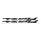 thumbnail image 4 of Par de pegatinas con emblema, calcomanías tridimensionales para carrocería de motocicleta para Honda FORZA 300 125 250, color negro, 4 of 12