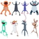 thumbnail image 1 of Juego de 8 Marcadores de Libros de Animales de Dibujos Animados 3D para Niños Marcapáginas Lindos y Divertidos de Novedad Marcapáginas de Lectura de Animales Aplastados Papelería Regalos para Niños Rojo Verde, 1 of 5