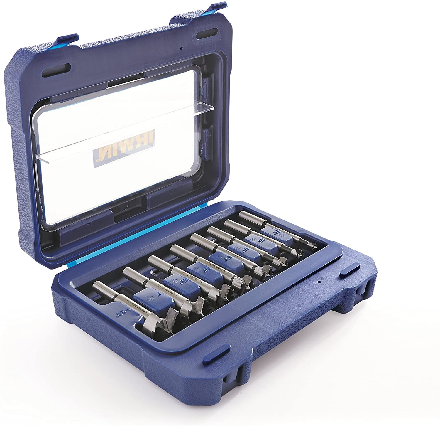 IRWIN Marples Forstner Bit Set, Wood Drilling, 8 Piece
