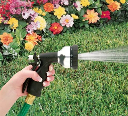 Orbit Ultra light 10 Spray Pattern Nozzle Garden Hose Yard Water  Pistol 58339N 