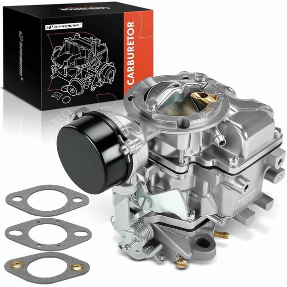 A-Premium D5TZ9510AG Carburetor for Carter YF Type 1 barrel with Gaskets Compatible with Ford 240 250 300 YFC1 6 Cylinders CIL Engine 1975-1982 Automatic Choke Replace # RSC-300A 6307S 6054 6055