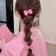 thumbnail image 4 of 2Pieces Bowknot Hair Elastic For Girls Lovely Scrunchie Hair Ties Hair Accessories For School Kids And Holiday Headwear Yellow, 4 of 4
