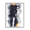 thumbnail image 4 of Stupell Industries Amy Winehouse Modern Abstract Pattern Portrait Famous Figure, 16 x 20, Design by Birch&Ink, 4 of 5