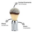 thumbnail image 2 of Kit Afeitado Brocha Aluminio + Vasija Acero The Shaving Co amarillo 1, 2 of 6