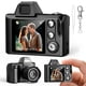 thumbnail image 2 of Digital Camera 1080P Video Camcorder for Vlogging, 4X Zoom Portable Camera with Built-in Storage, Auto Flash, Point and Shoot for Travel YouTube, 2 of 7