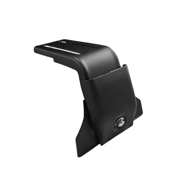Soportes para portaequipajes de techo de coche, adaptador de montaje en canaletas, fácil instalación, accesorios prácticos 10 centímetros