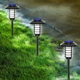 thumbnail image 3 of Solar Dynaming Flame Lights Outdoor Waterproof Flickering Flame Torch Light Landscape Lamp 66led 2 Pack, 3 of 5