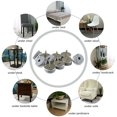 thumbnail image 5 of Screw Felt Glider Furniture Pads DIY Leg Feet Protectors 24mm 1" Dia 8pcs, 5 of 7