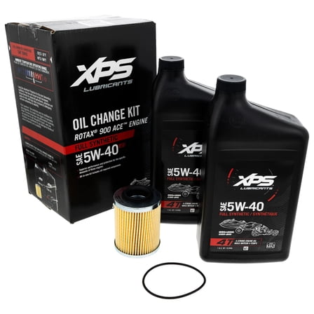 BRP Can-Am Sea-Doo OEM 4T 5W-40 Full Synthetic Oil Change Kit, 9779250, 9779485