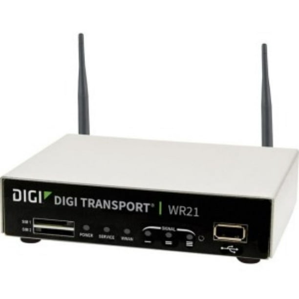 Cataract Orbit regret Digi TransPort WR21 Cellular Modem/Wireless Router - Walmart.com
