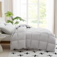 thumbnail image 6 of Teler Cotton Gray Feather Down Comforter, King, 6 of 8