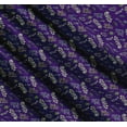 thumbnail image 3 of Soimoi Purple Cotton Cambric Fabric Curry & Leaves Decor Fabric Printed BTY 42 Inch Wide, 3 of 7