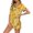 001_Bronze, variant on MEICHEN Pajamas for Women Set Colorful Printed Casual and Comfortable Women's Shorts Short Sleeved Set Summer Essentials Fashion Sleepwear