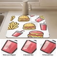 thumbnail image 6 of Simple Children's Drawings Food Diatomaceous Earth Water Absorbent Mat, Anti-Slip Rubber Backing, 15.7" x 11.8", 6 of 11
