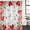 Grey Green Red, variant on Valentine's Day Love Heart Shower Curtain Set - 48" x 72" Washable Bathtub Curtain with 12 Hooks, Eucalyptus Black Plaid Love Heart Waterproof Fabric Stall Shower Curtains for Bathroom/Bathtub Décor