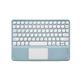 thumbnail image 1 of Estbridge Clavier Bluetooth Résistance à la Pression Élevée Petit Clavier Rétroaction au Toucher Parfaite Clavier Sans Fil avec Pavé Tactile Style 7, 1 of 4
