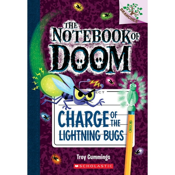 Notebook of Doom Charge of the Lightning Bugs: A Branches Book (the Notebook of Doom #8): Volume 8, Book 8, (Paperback)