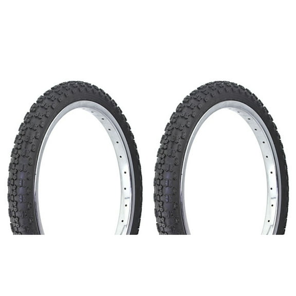 Tire set. 2 Tires. Two Tires Duro 18" x 2.125" Black/Black Side Wall HF-143G.