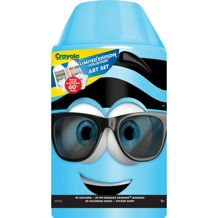 Crayola Blue Limited Edition Art Case