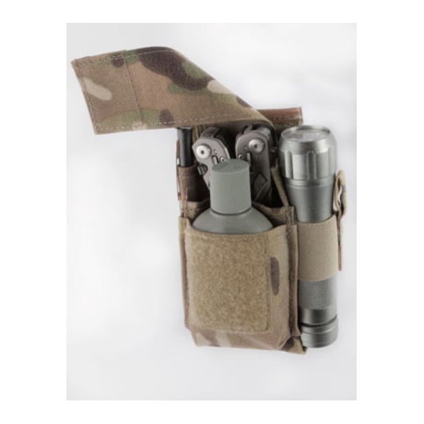 Raine Tactical Gear MOLLE Knife / Light Pouch, Multicam, Large