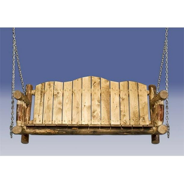 Glacier Country Lawn Swing Bench Swings and Glider with Exterior Grade
