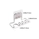 thumbnail image 3 of Portacepillos de acero inoxidable | Organizador de baño de pared | Soporte adhesivo para pasta dental y afeitado | Estante de almacenamiento metálico inoxidable, 3 of 5