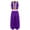 Purple, variant on TiaoBug Boys Arabian Prince Cosplay Outfits Sleeveless Vest + Pants Carnival Mottoparty Costume Red 8
