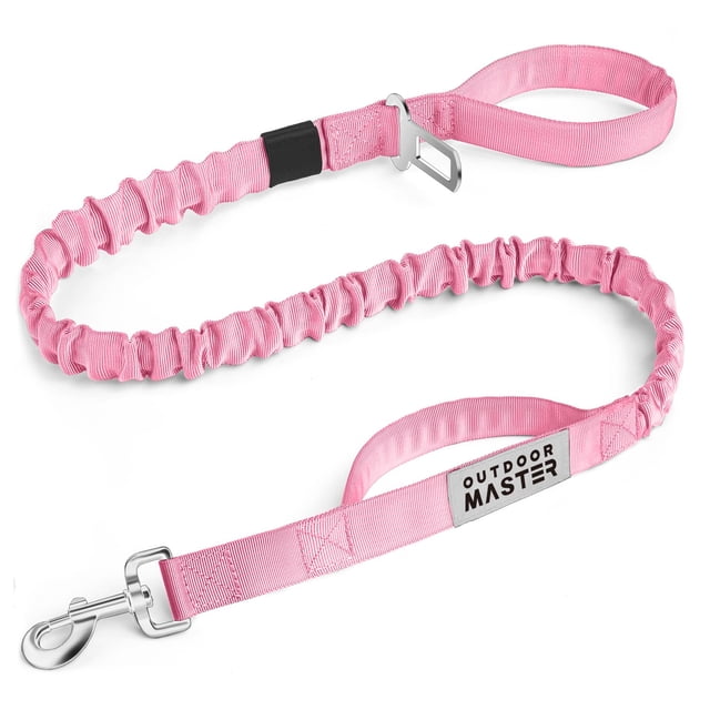 Correa elástica para perros OutdoorMaster, de alta resistencia, absorción de impactos