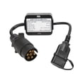 thumbnail image 2 of Convertidor De Circuito De Luz Trasera, Conector De Remolque De Plástico Impermeable, Europeo De 7 Pines A Americano De 4 Pines Para Caravana, Remolque De Barco, 2 of 7
