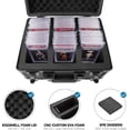 thumbnail image 4 of Graded Card Storage Box for PSA BGS SGC Slabs – Large 3-Slot Trading with Protective Foam Insert Sports Case &Slab Toploaders and Collectible Organizer, 4 of 5