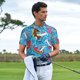 thumbnail image 3 of Fotbe Sharks Summer Camiseta Polo de Golf para Hombre con Estampado – Camisa Deportiva Transpirable con Cuello Abotonado-Large, 3 of 6