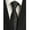 Black, variant on Mens Fashion Flower JACQUARD WOVEN Necktie Wedding Party Ties HZ195