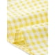 thumbnail image 5 of Vestido de cuadros para mujer Inspire Chic, vestido midi con volantes, escote en V, decoración de botones, color amarillo, talla L, 5 of 6