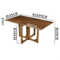 thumbnail image 5 of 62 Inch Rectangular Dining Table, 5 of 10
