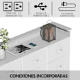 thumbnail image 4 of Cajonera Organizador FABATO de 9 cajones con luz LED y estación de carga, 4 of 7