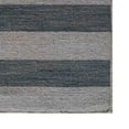 thumbnail image 2 of Rugsotic Carpets Handmade Rugs Hand Woven Kilim Rectangle 9'x12' Cream Silver Wool for Indoor Use, 2 of 5